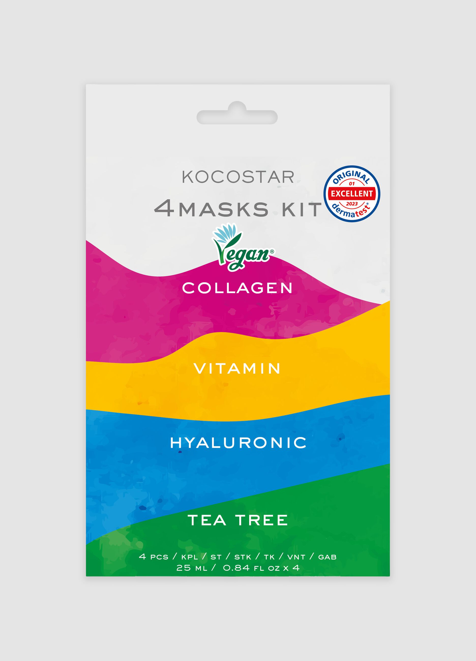 4-Piece Mask Kit - Korean Skincare