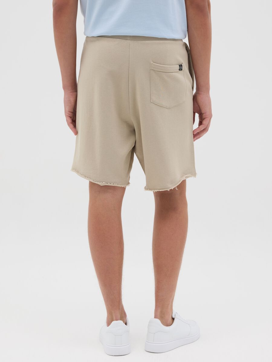Beige Bermuda shorts in pure cotton by Maui_2