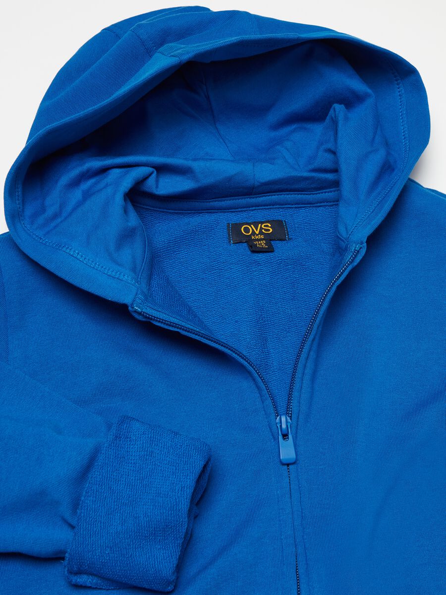 Full-zip in French Terry con cappuccio_2