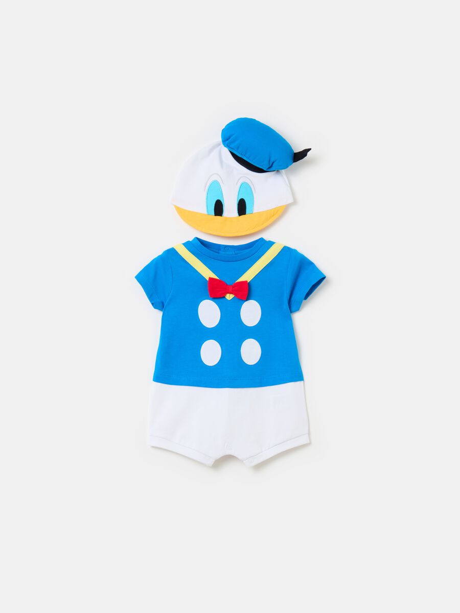 Donald Duck romper suit and hat set_0