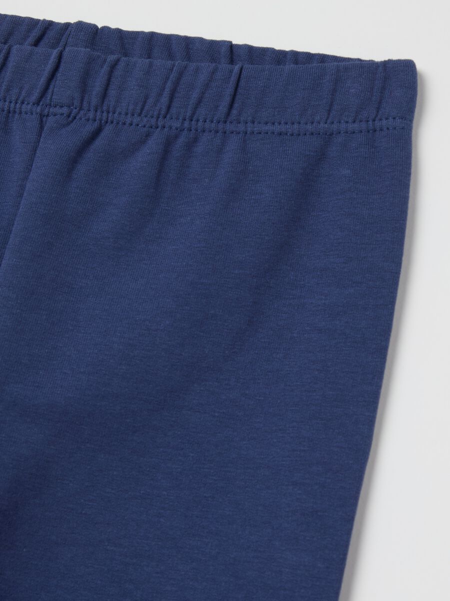 Jogging set in cotone stretch con stampa farfalle_3