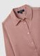 Pink satin shirt regular fit_5