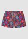 Multicolour floral print swim shorts_0
