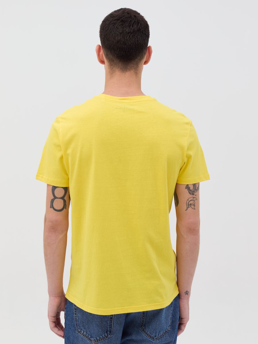 T-shirt con stampa fast food_2