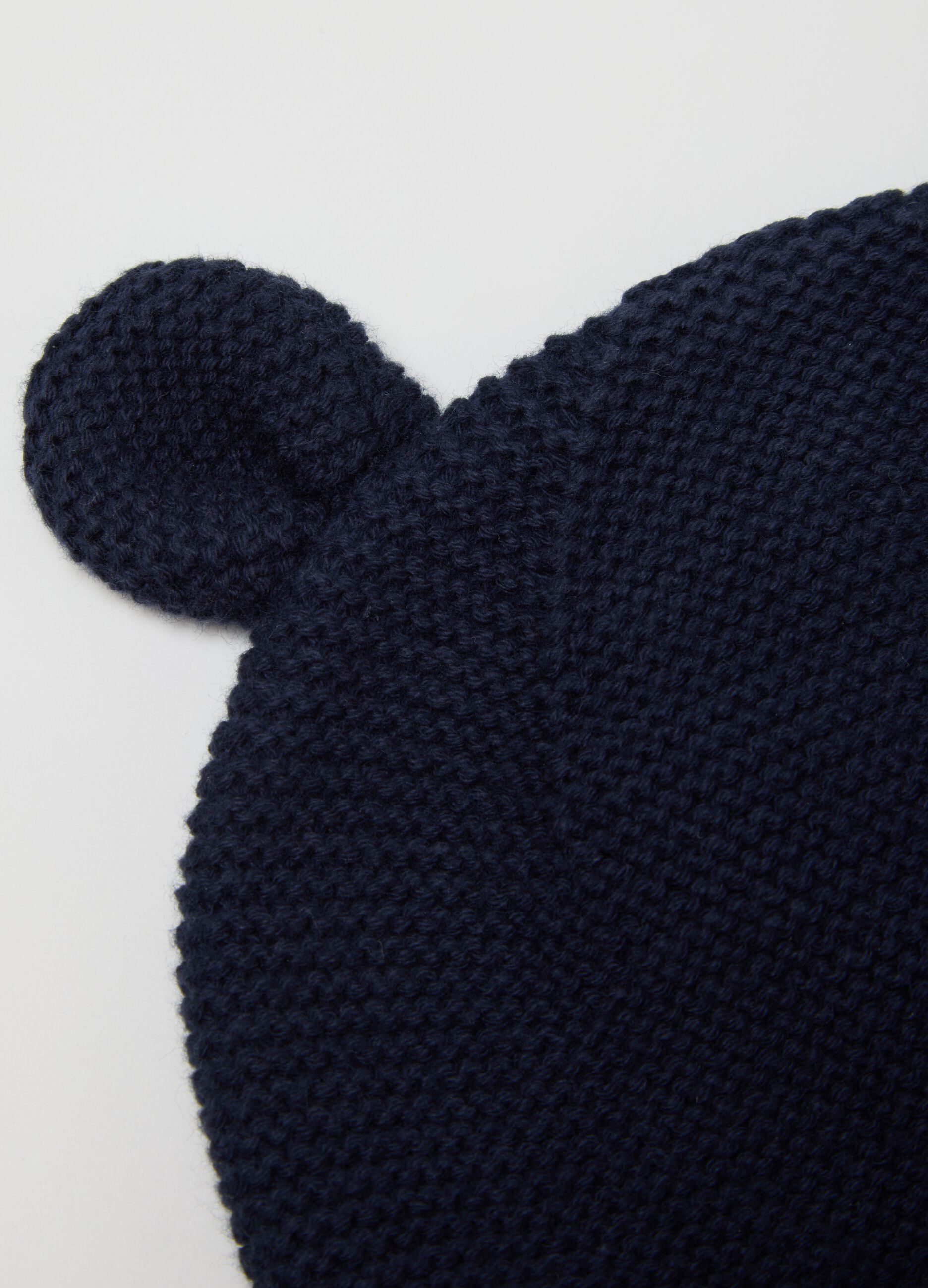 Baby Hat in Pure Blue Cotton