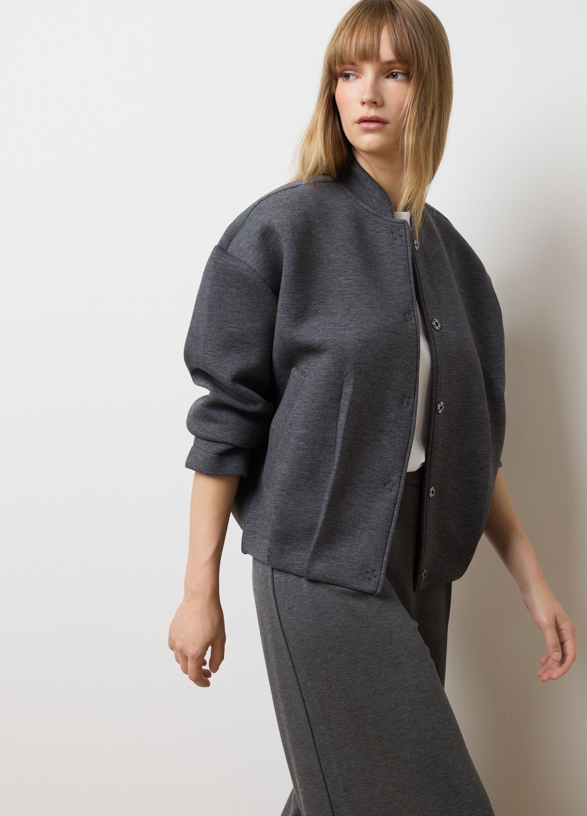 Heather Grey Regular Fit Sweatshirt