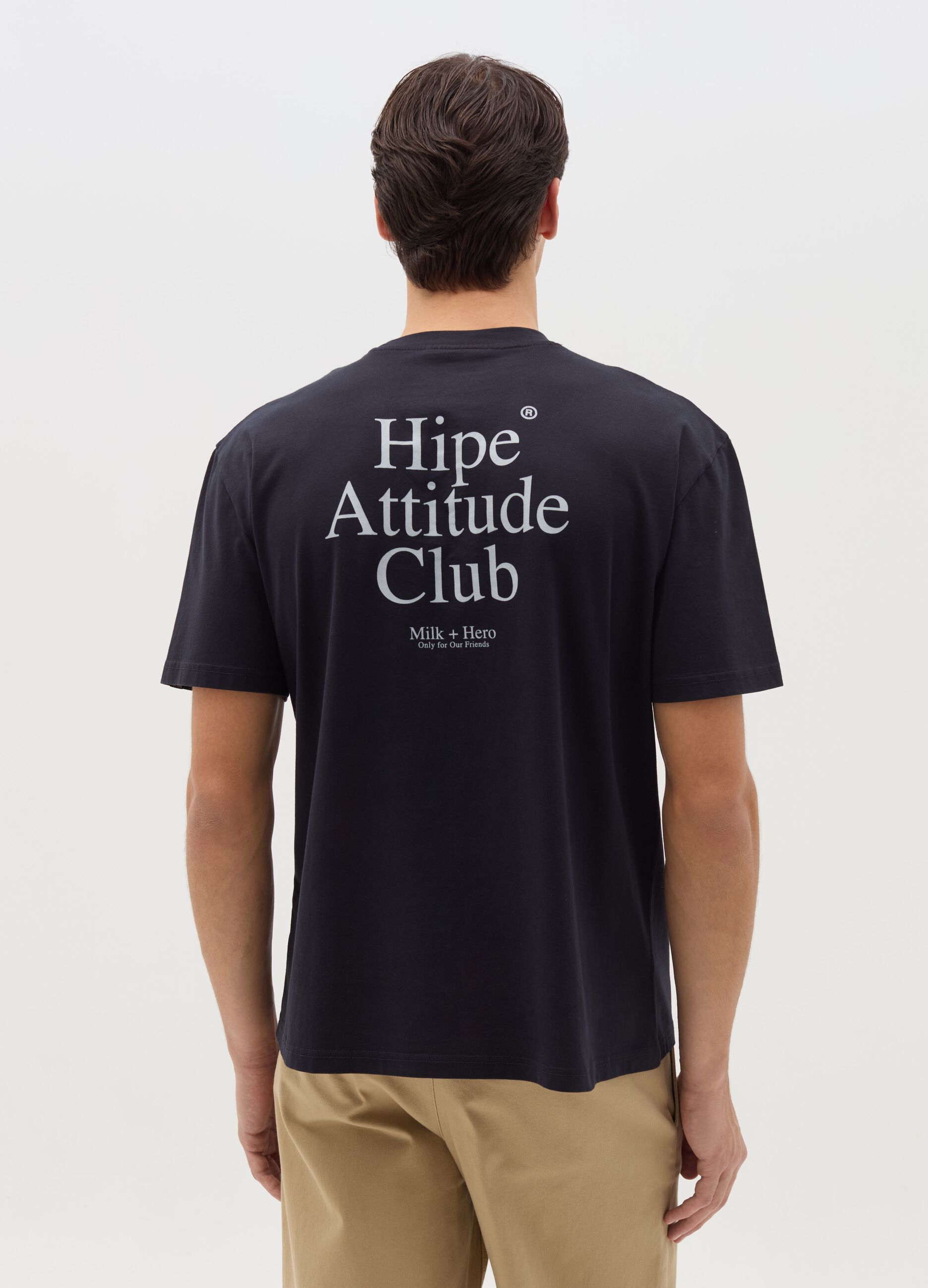 Printed cotton T-shirt