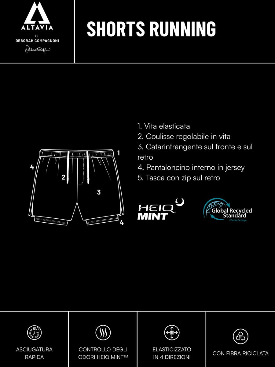 Shorts running ALTAVIA WITH DEBORAH COMPAGNONI_10