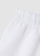Girls&rsquo; white linen and cotton blend wide-leg trousers_3
