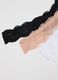Tripack regular fit multicolour Brazilian briefs with lace details_5
