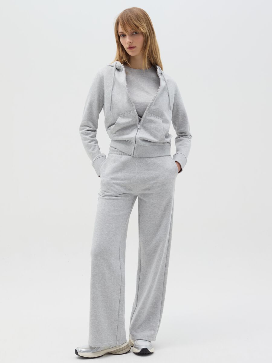 Full-zip Essential con cappuccio_1