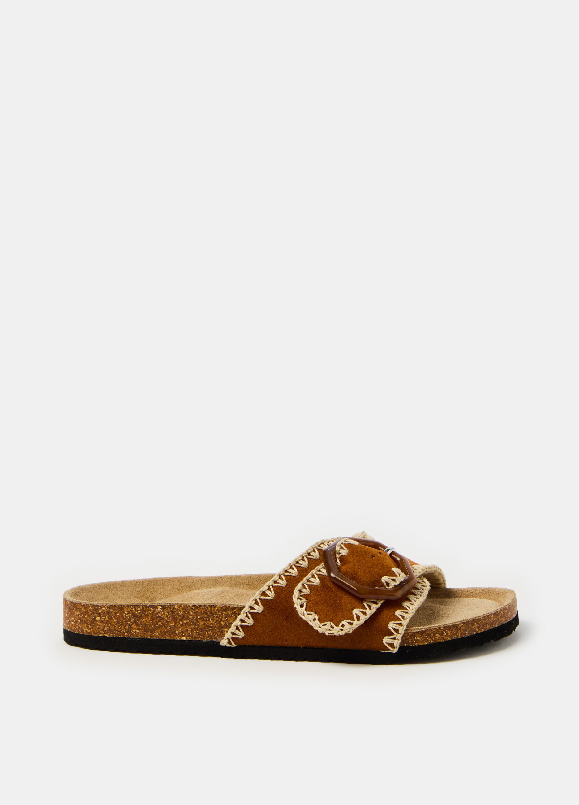Ovs Ciabatte con fasce incrociate in suede