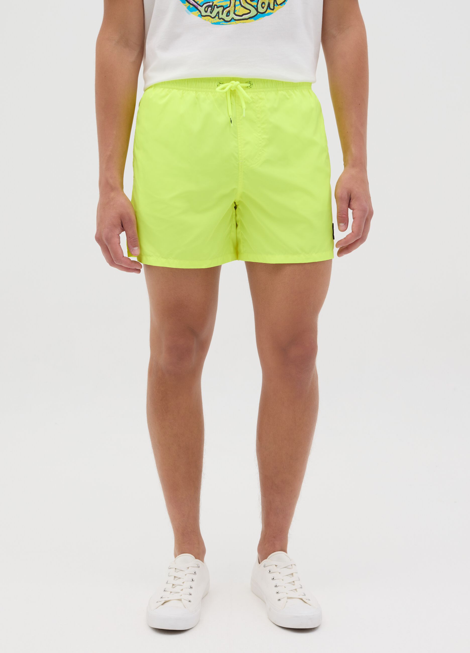 Maui Yellow Beach Shorts