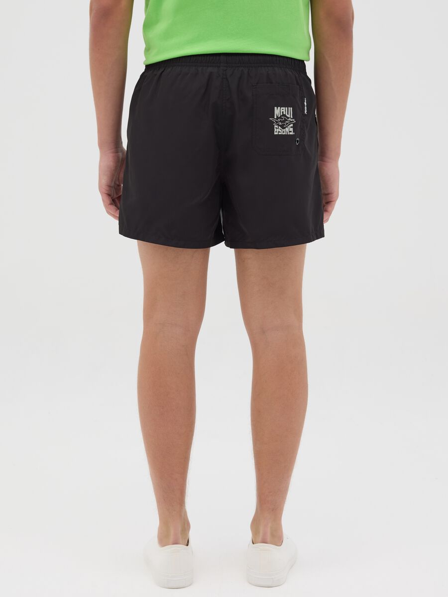 Black Maui Swim Shorts_2