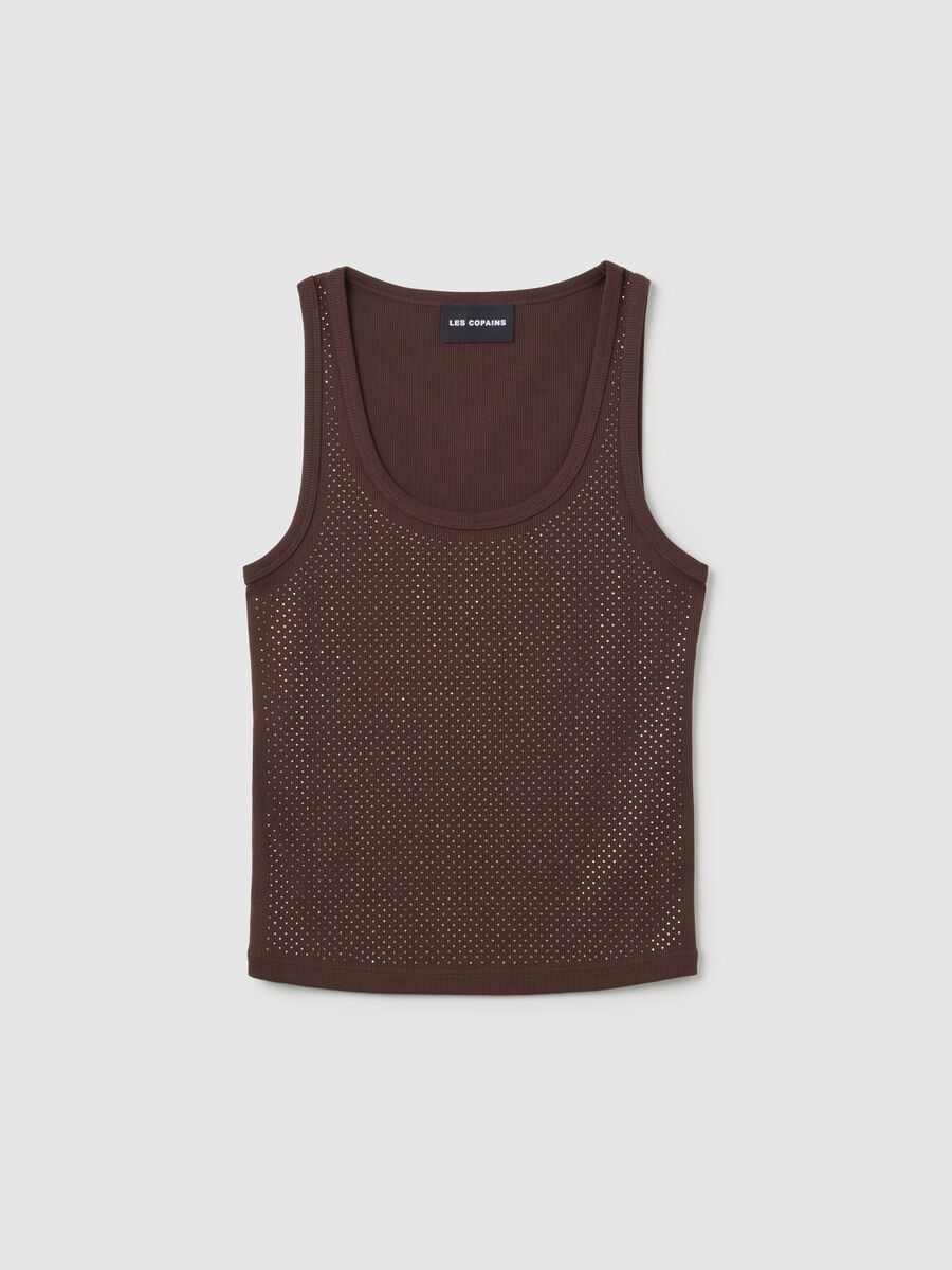 Women's Beige Mix Fitted Vest_4