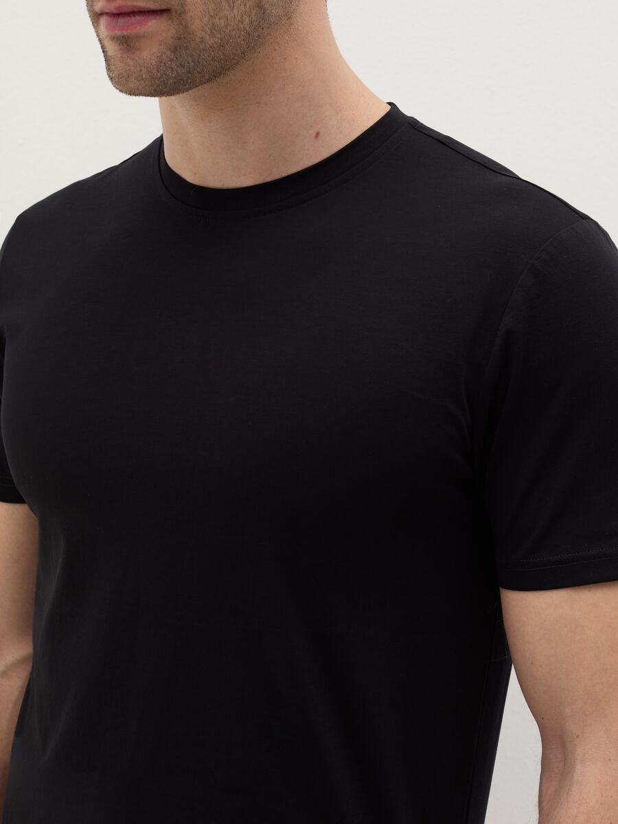 Undershirt in mercerised cotton_0