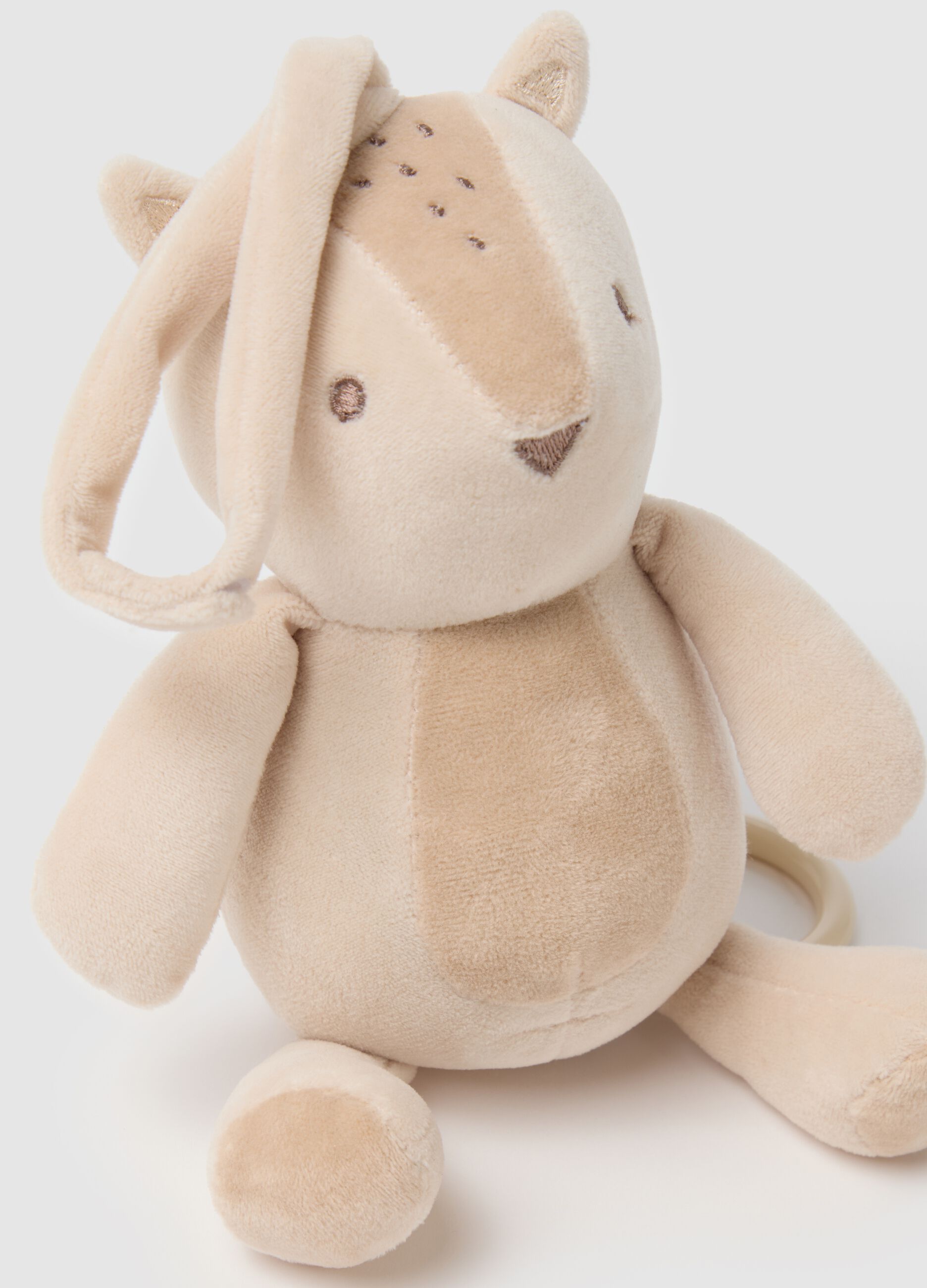 Beige Baby Squirrel Plush