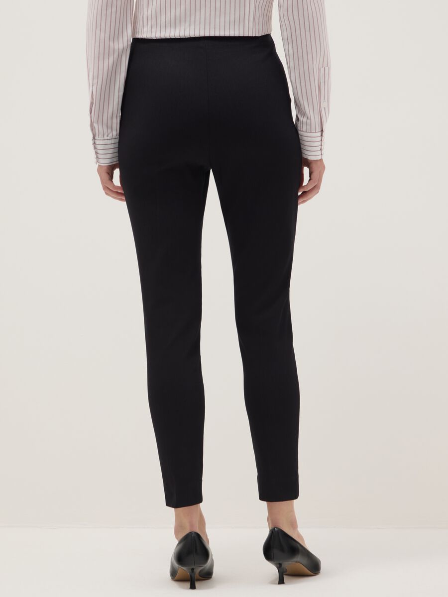 Black Slim Fit Treggings_2