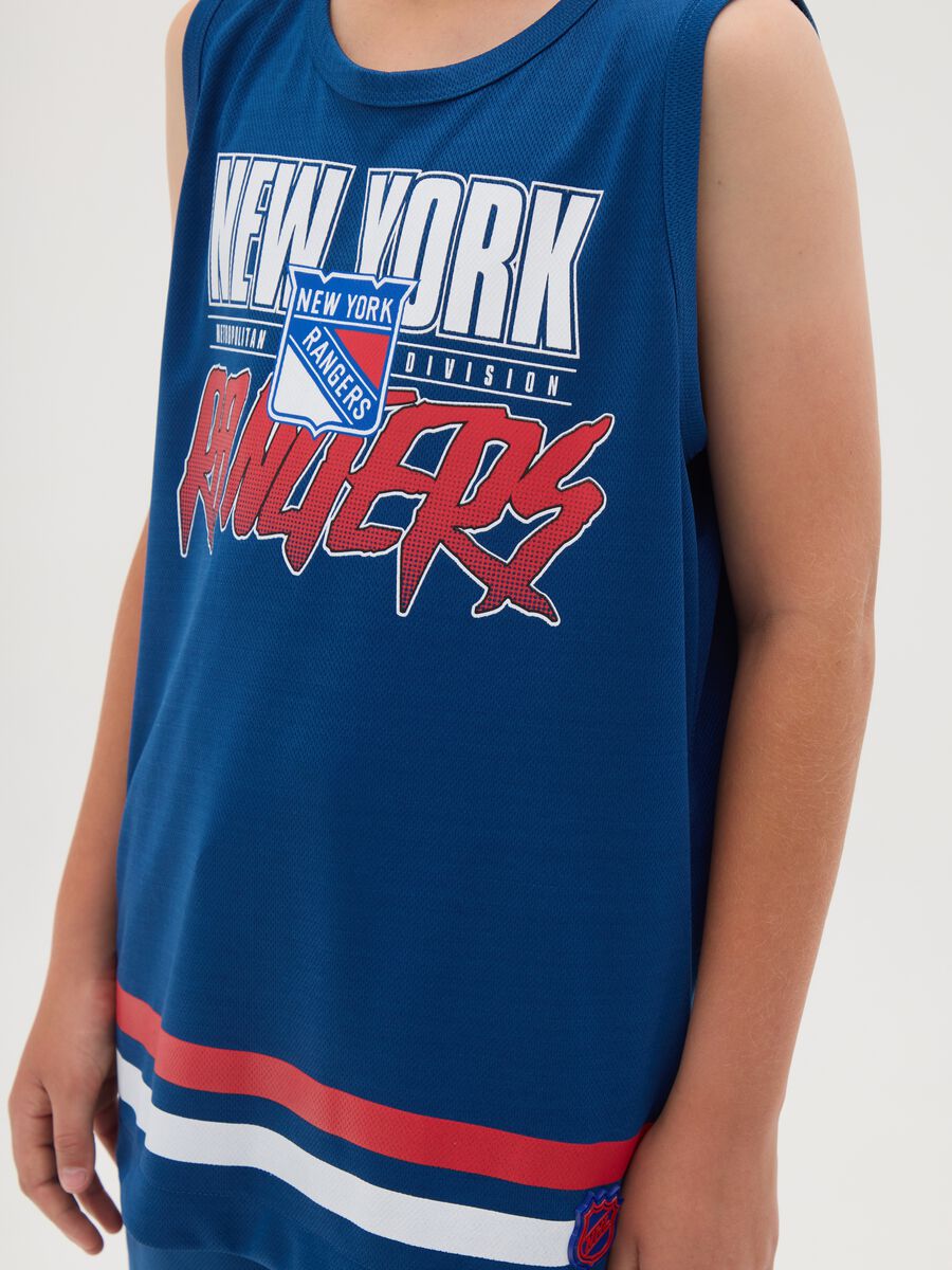 Children's New York Rangers Blue Regular Fit T-shirt_2