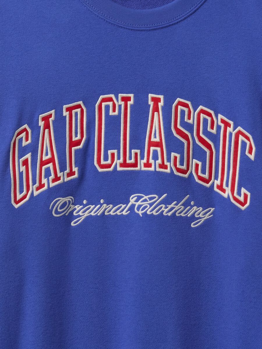 Gap Classic Blue Sweatshirt with Print_5