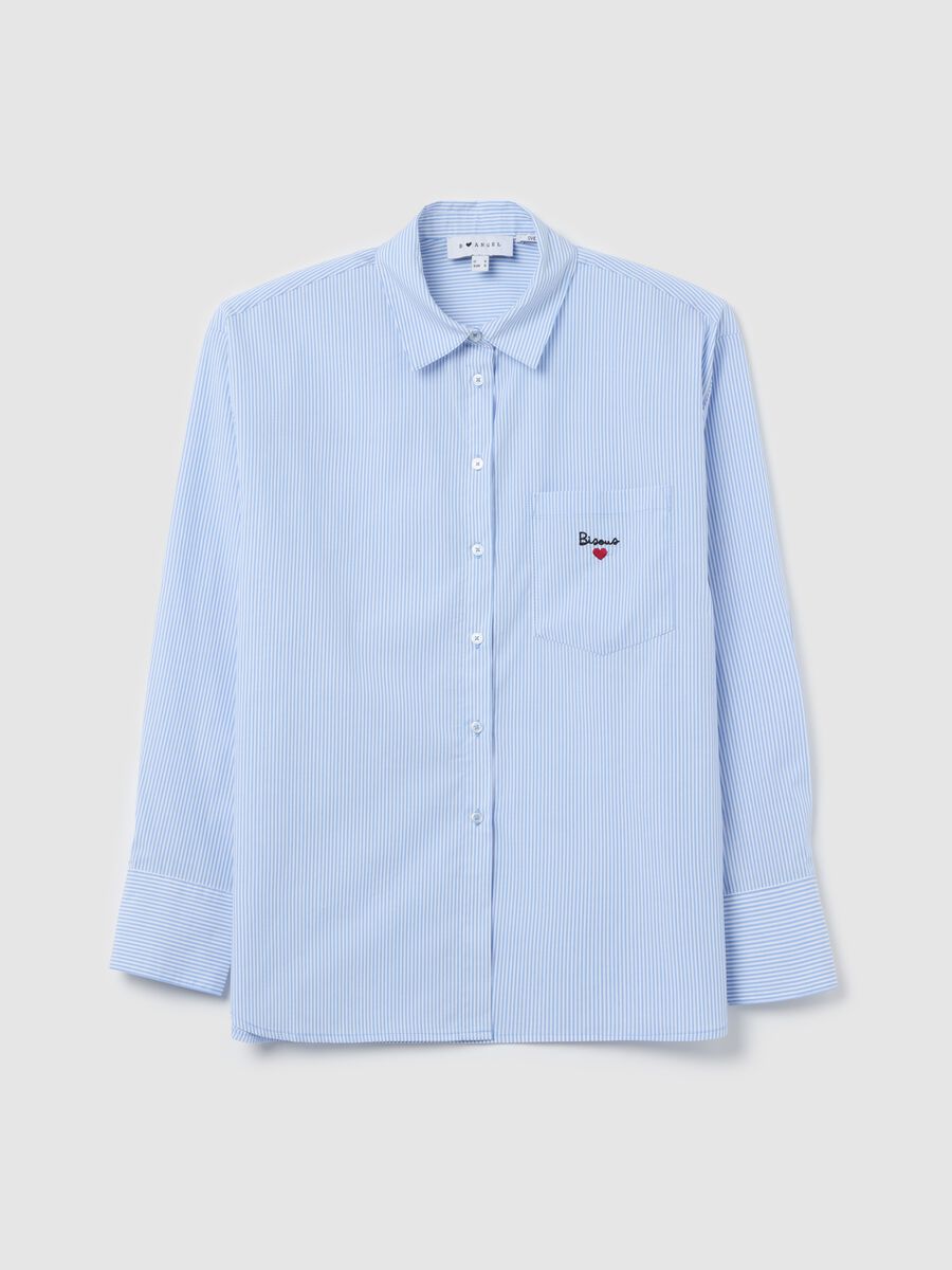 Relaxed-fit shirt with embroidered pocket_4