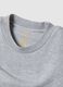 Grey cotton blend regular fit crew neck sweatshirt_5