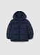 Dark Blue The Iconic Puffer Kids Puffer Jacket with Hood_0