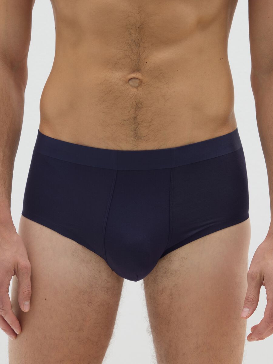 Pack of two stretchy blue briefs_1