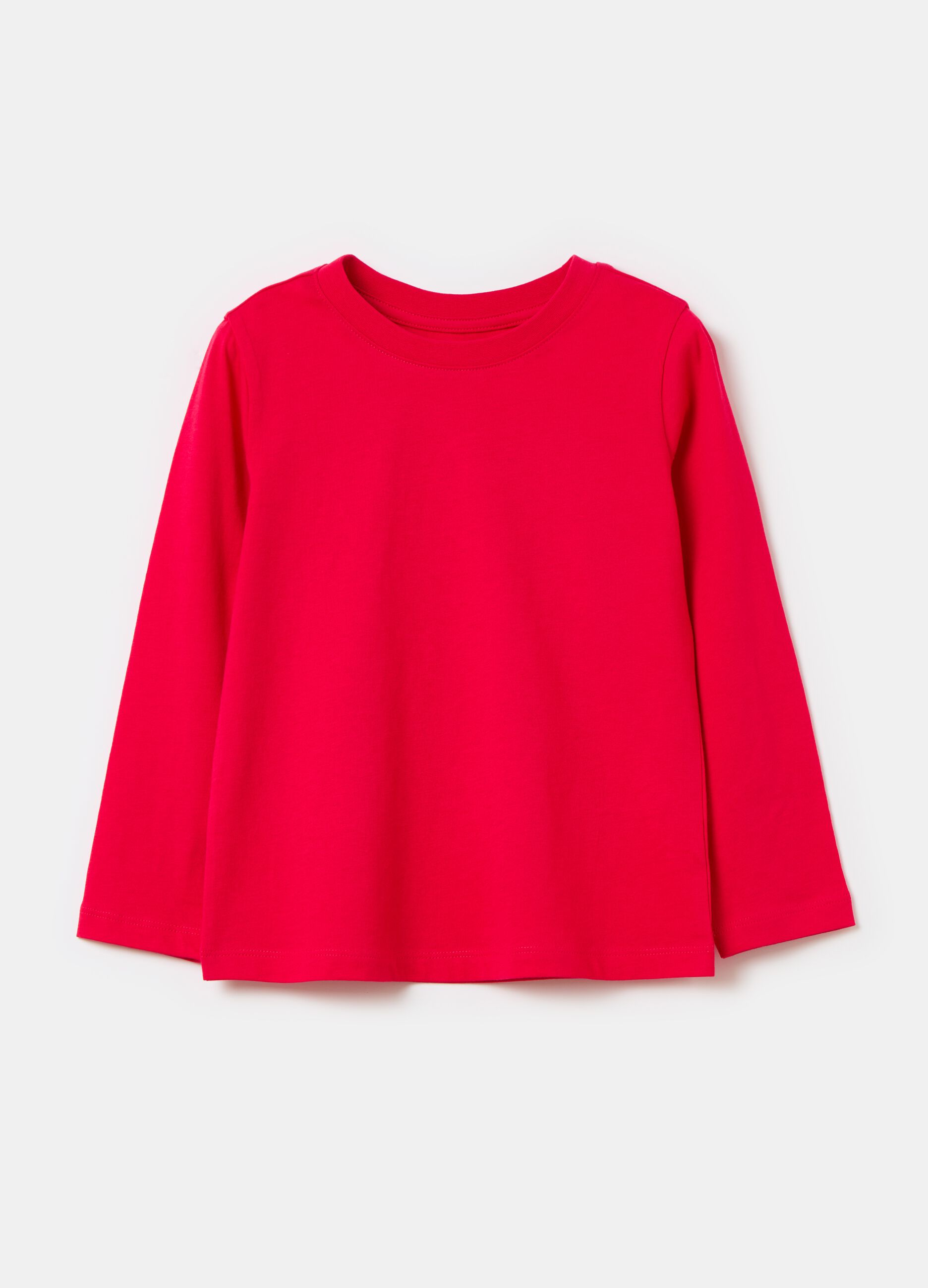 Long-sleeved T-shirt in cotton