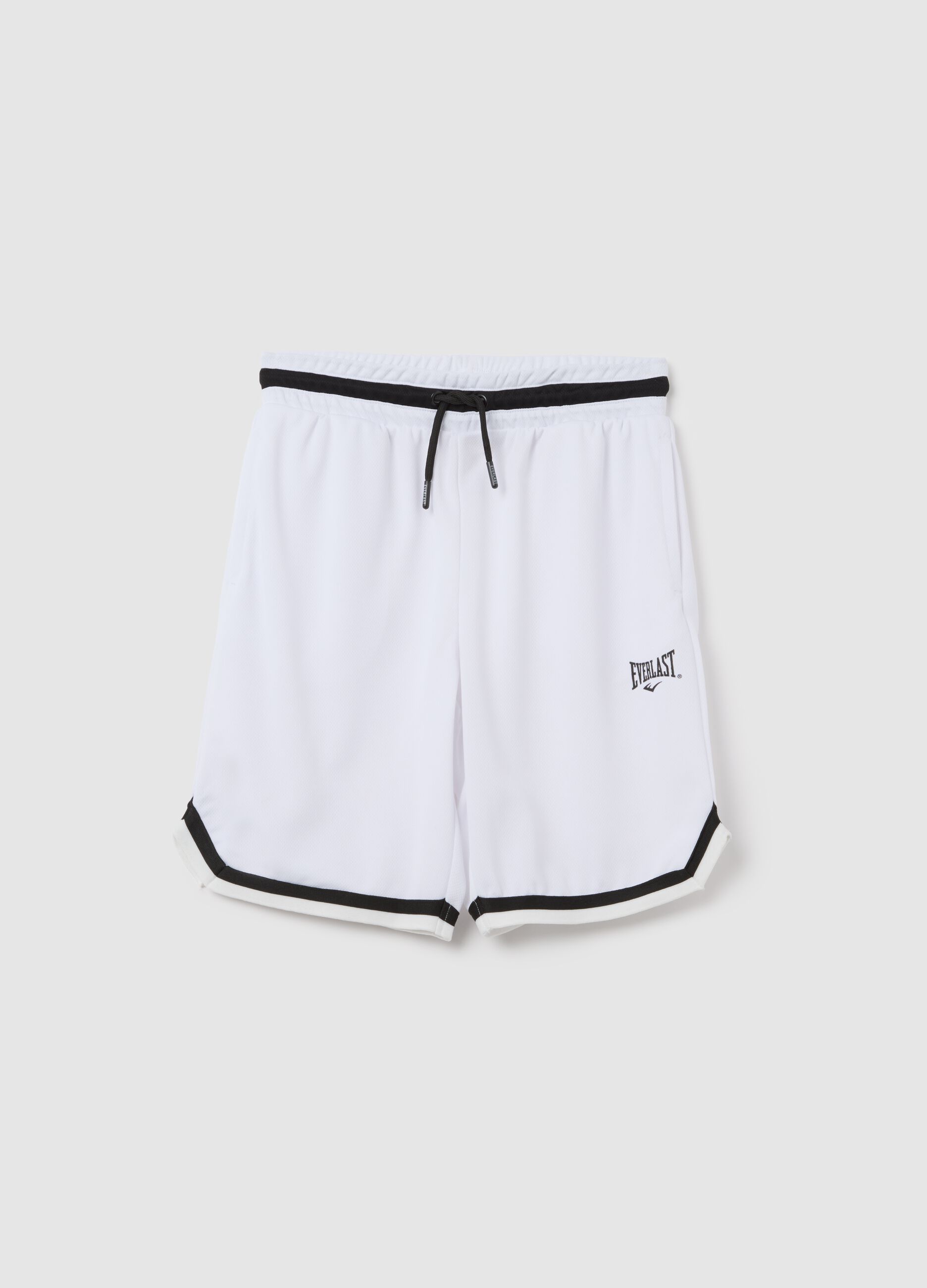 Boys’ white regular-fit shorts