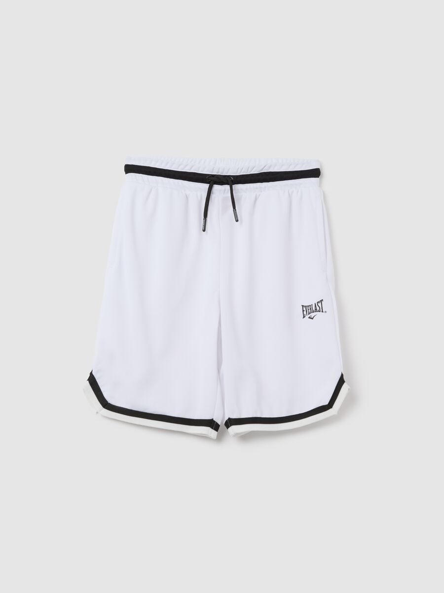 Boys’ white regular-fit shorts_0