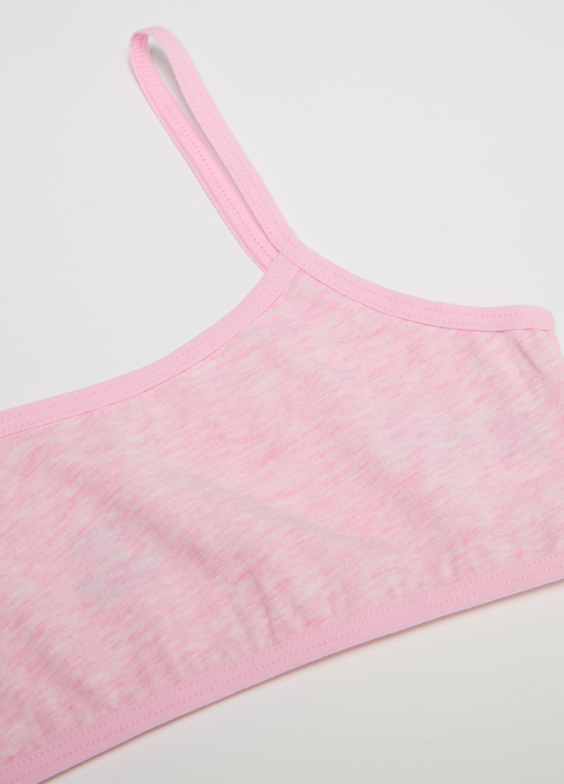 Two-pack under tops in stretch cotton