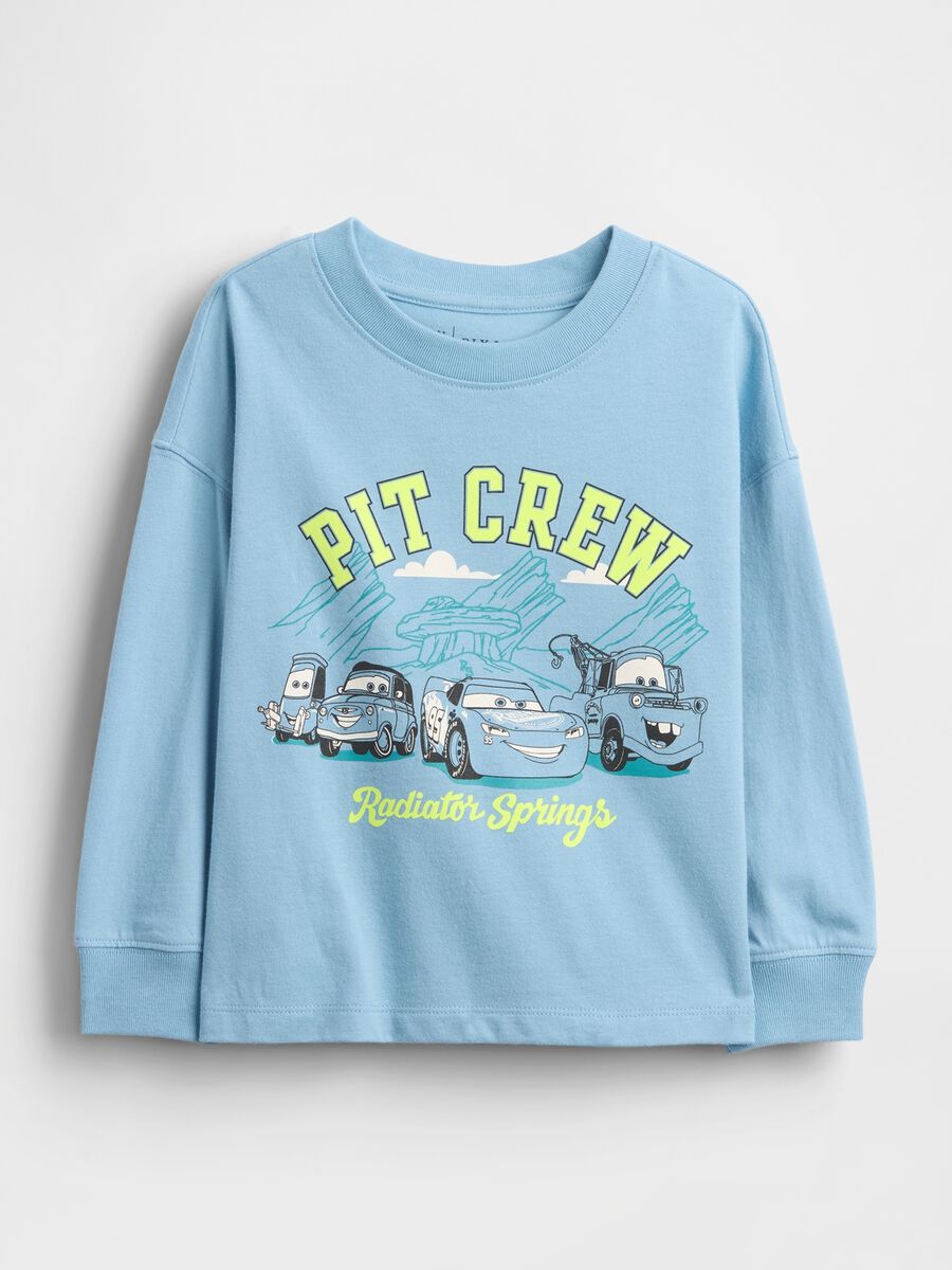 T-shirt a maniche lunghe con stampa Disney Cars_0