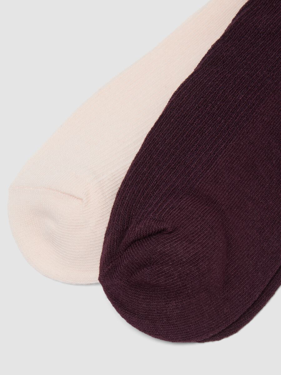 Pack of five organic stretch cotton socks with glitter_1