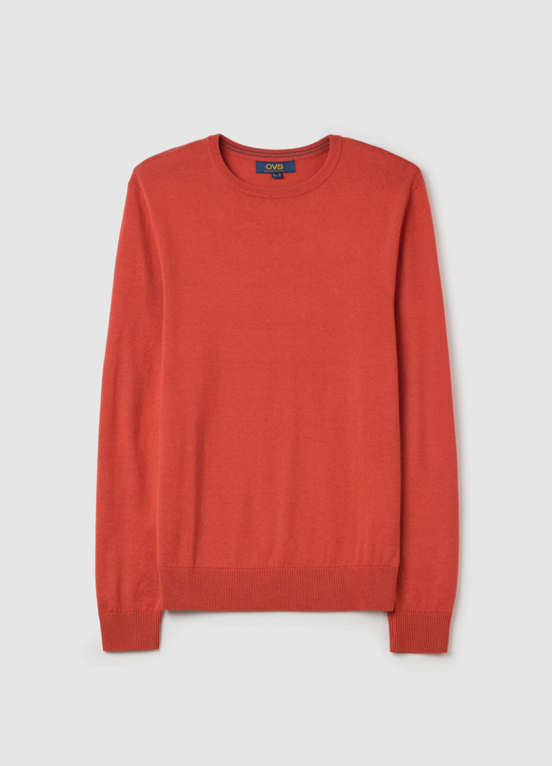 Pullover con scollo rotondo