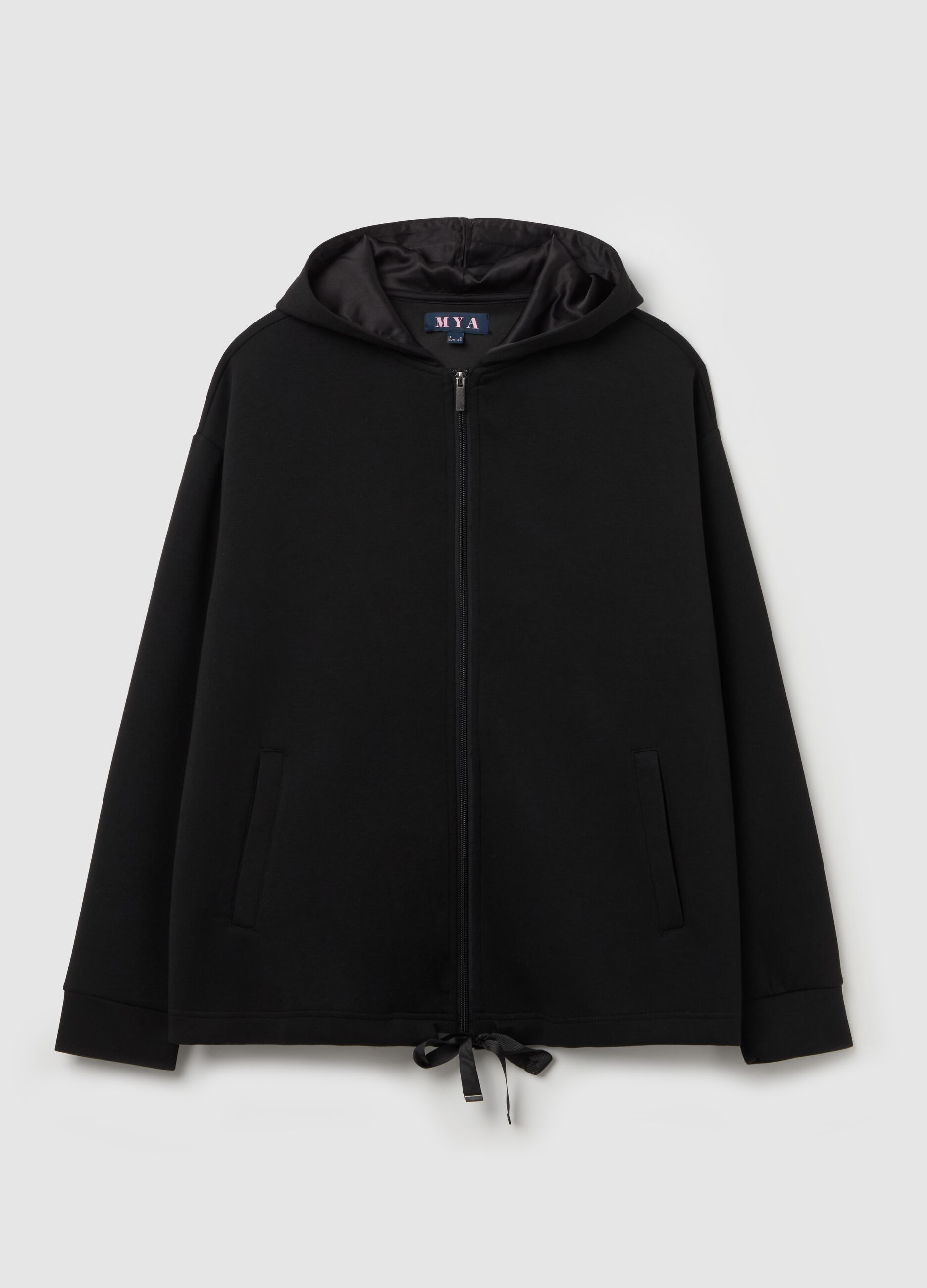 Curvy full-zip with hood