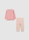 Girls' pink pure cotton pyjama regular fit_1