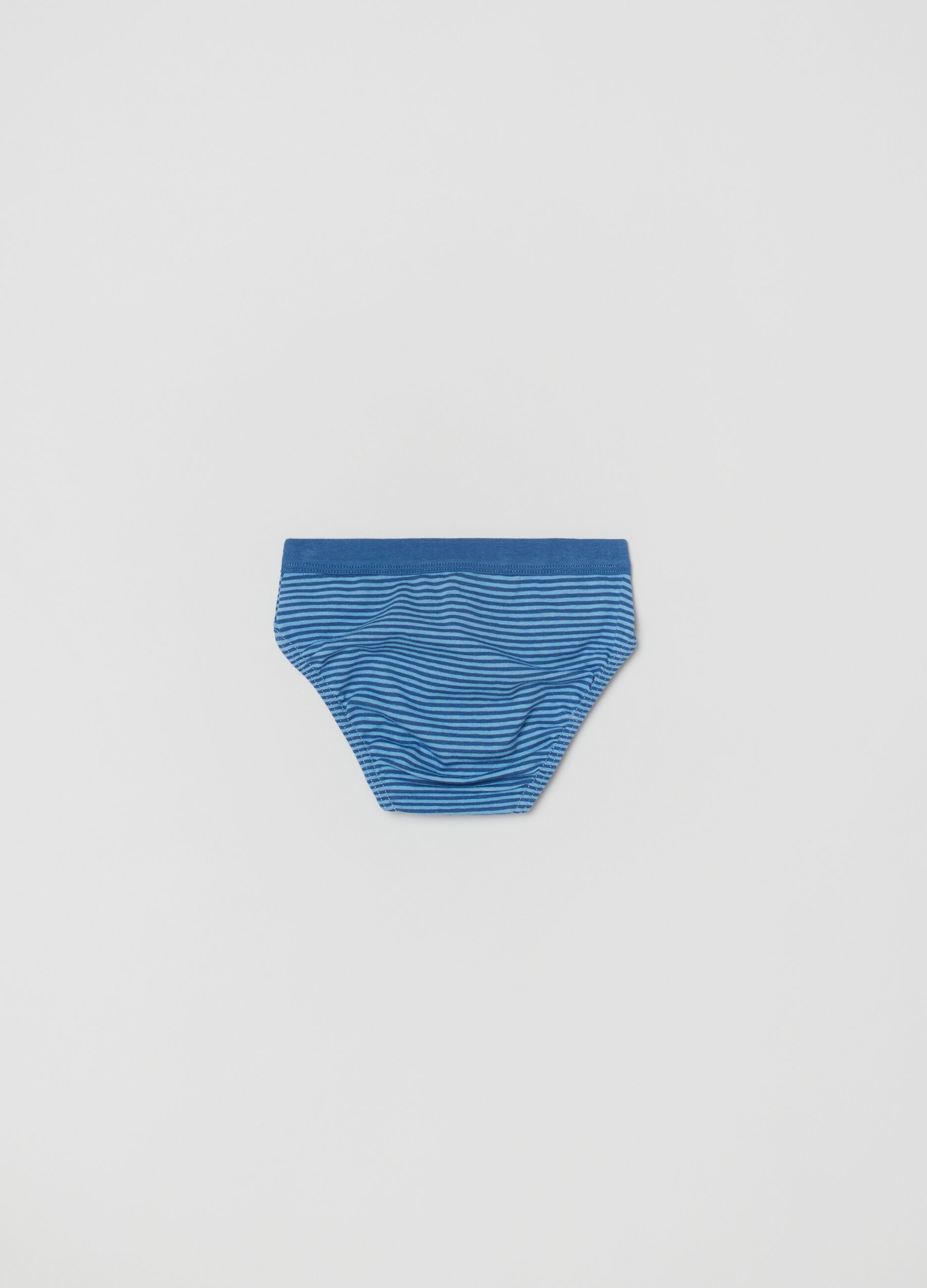 Slip in cotone biologico a righe_1