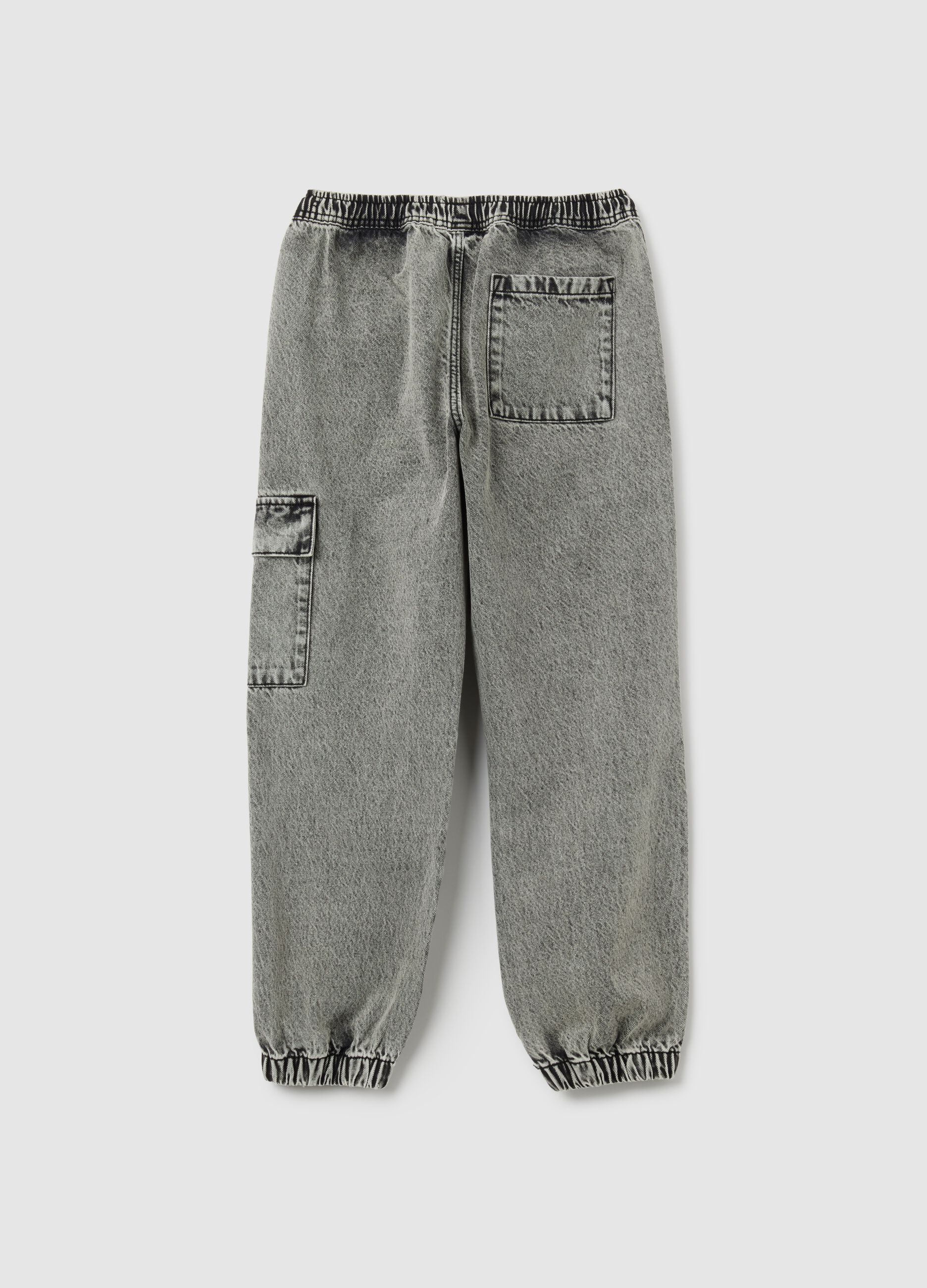 Grey jog denim for boys