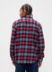Red Plaid Cotton Shirt_1