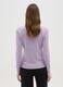 Lilac crew neck jumper with long sleeves_2