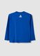 Blue pure cotton Astro Bot print T-shirt, relaxed fit_1