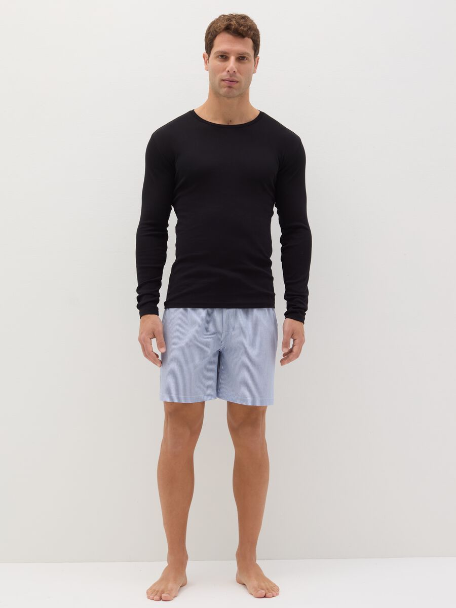 Long-sleeved undershirt in organic cotton_1