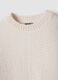 White long-sleeved crew-neck knit top_3