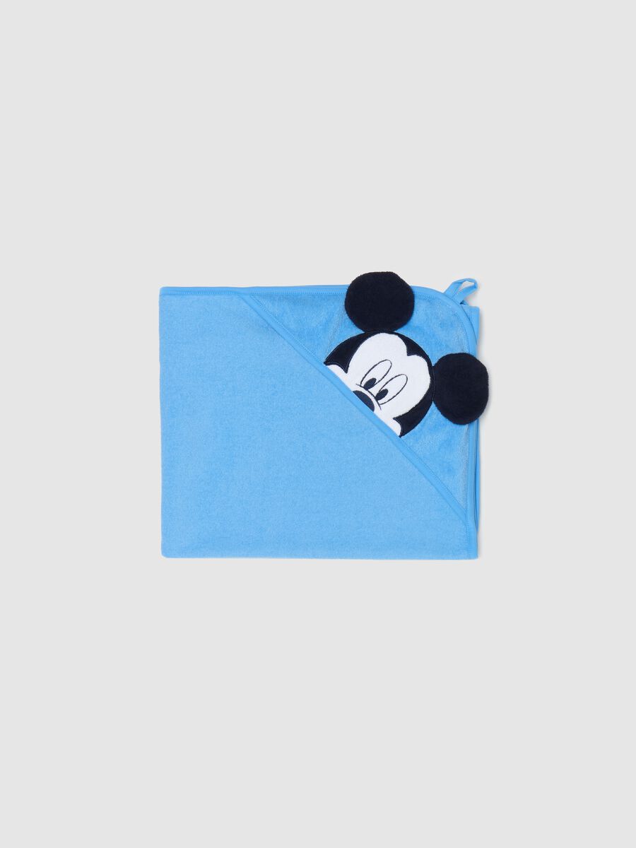 Bathrobe with Mickey Mouse application and embroidery_0