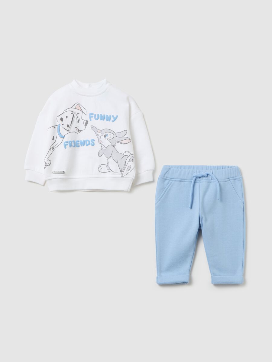 Cotton jogging set with Rolly and Thumper print_0