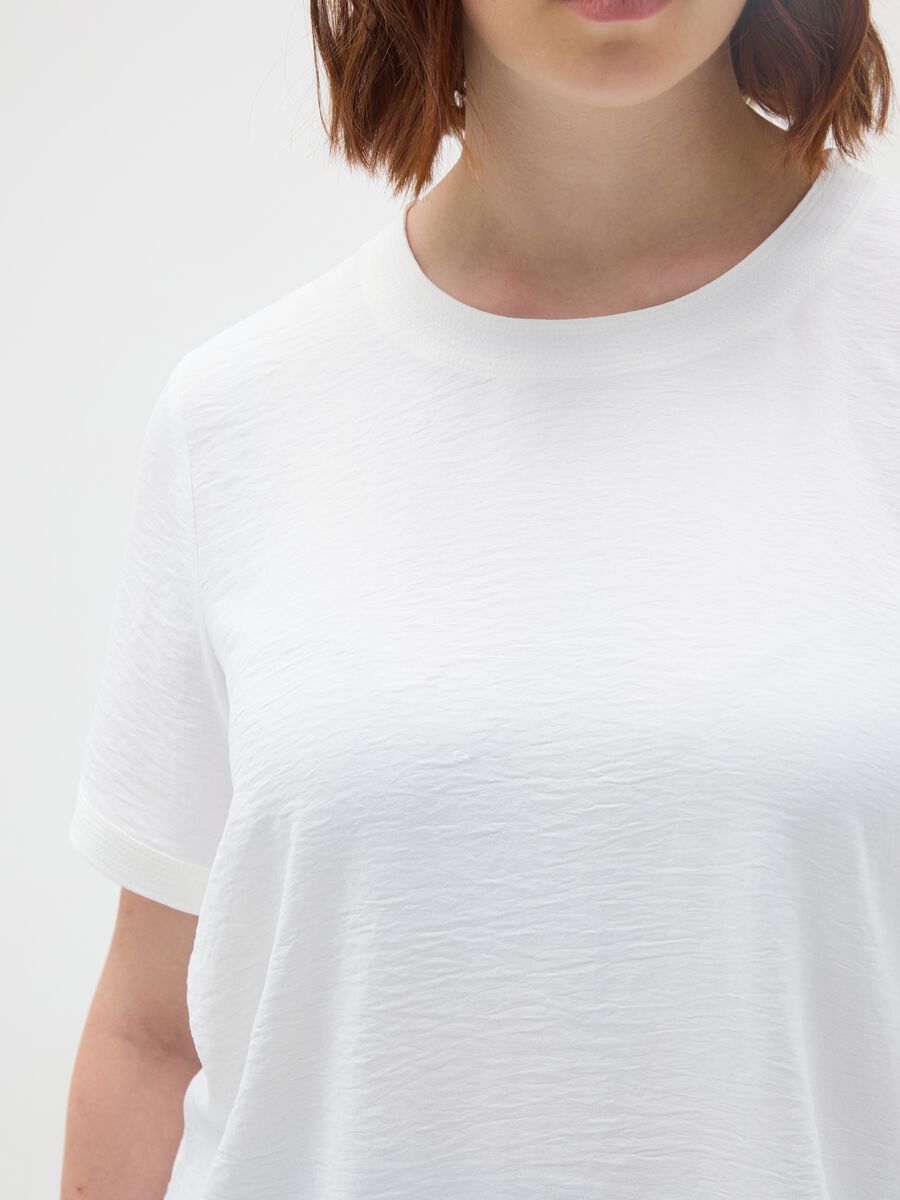 White regular fit T-shirt_2