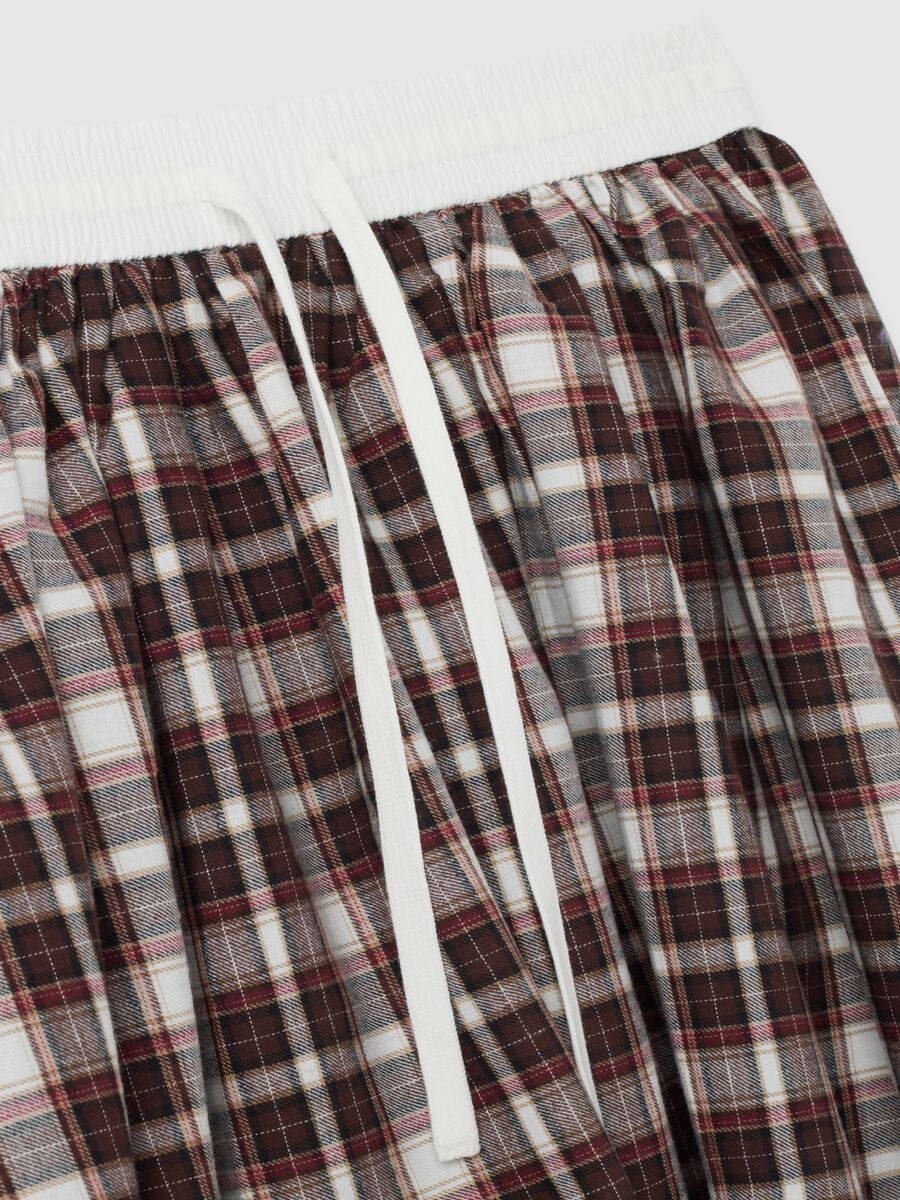 Gonna in puro cotone multicolor regular fit_5