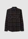 Multicolour pure cotton regular fit checked shirt_4