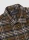 Long sleeve multicolour shirt in pure cotton regular fit with checks_1